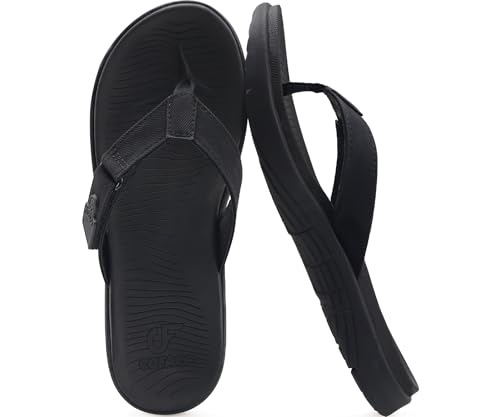 Image of COFACE Flip Flops for Women with Arch Support Beach Thong Sandals for Woman Adjustable Fashion Orthopedic Sandal Outdoor