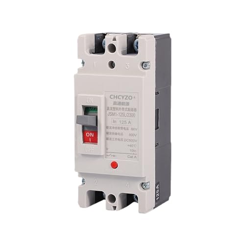 Interrupteur pneumatique 2P CC 200A disjoncteur boîtier 500V - 3