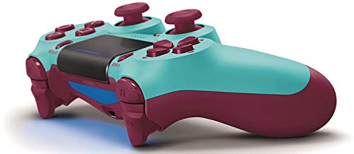 Game Controller for PS4 Wireless Gamepad for PS4/PS4 Pro/PC and Laptop with Vibration and Audio Function, Mini LED Indicator, High-Sensitive Controller with Anti-Slip(Berry Blue)
