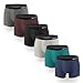 QINCAO Boxershorts Herren 6er Pack Männer Unterwäsche Unterhosen Men Retroshorts Boxer Baumwolle (Mehrfarbig, L)