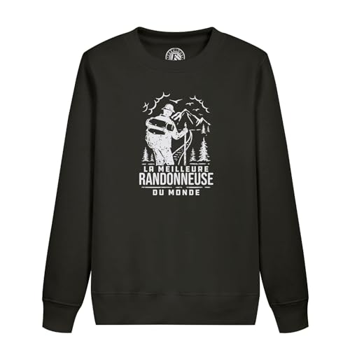 Sweatshirt enfant la meilleure randonneuse du monde rando