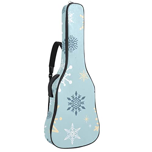 Sac à dos guitare acoustique imperméable 42.9 pouces motif Paris
