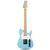 Grote Solid Electric Guita Right Handed TL Style (Daphne Blue)