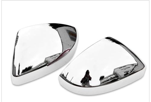 Couvercle de rétroviseur voiture finition chrome miroir pour Jaguar F-Pace X761