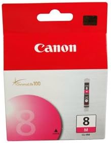 Canon Genuine OEM 0622B002 (CLI8M) CLI-8M Magenta Ink Tank (600 YLD)