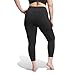adidas Women's All Me 7/8 Training Leggings, Black/Black, 3X /Plus Size