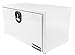 Buyers Products - 1734403 White Steel Underbody Truck Box With 3-Point Latch (24x24x30 Inch)