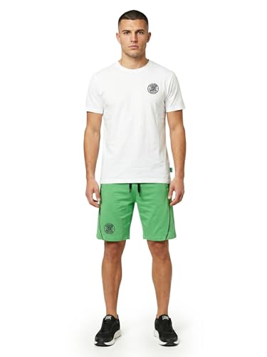 Ensemble t-shirt + bermuda fluo LEONE 1947 finitions premium