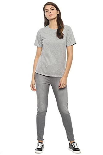 Image of Van Heusen Women's Solid Regular Fit T-Shirt