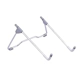 Angoily Ergonomischer Faltbarer Laptop ständer aus Aluminiumlegierung mit Rutschfesten...