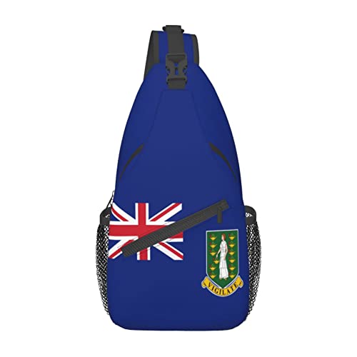 Mochila tipo bandolera negra unisex para senderismo miniatura 2