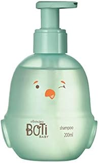 Boti Baby Shampoo by O Boticario | Hypoallergenic & Tear Free Shampoo For Kids | Baby Wash & Natural Baby Shampoo | Vegan, Alcohol Free, Paraben Free & Dye Free