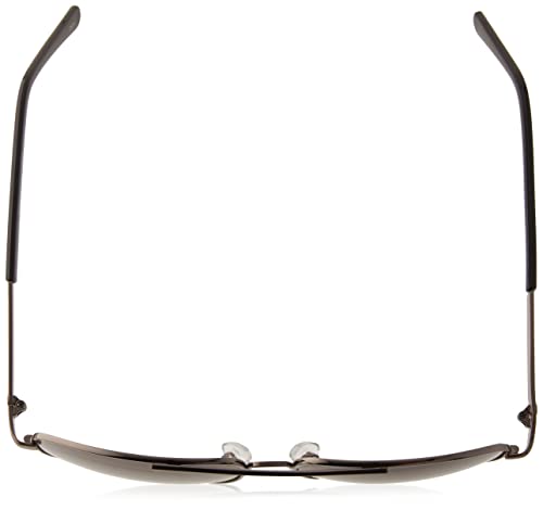 Rocawear Mens Semi-Rimless Rectangular Metal Sunglasses3