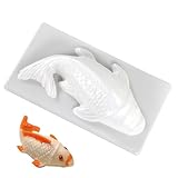 Para De Koi - Para Hornear Con Forma De 3D | Para De Pescado | Reutilizable PP Para Pasteles De Arroz, De Luna, Gelatina De Chocolate, De C