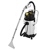 Commercial Carpet Cleaning Machine, 1000W 40L/10.56Gal Industrial Carpet Cleaner, Stainless Steel Multifunctional Carpet Extractor for Sofa Curtains