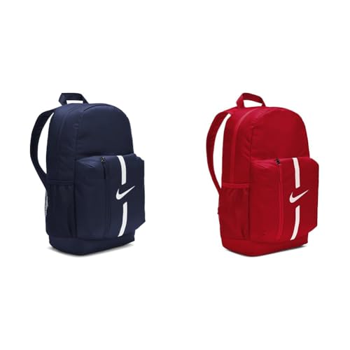 Nike DA2571-411 ACADEMY TEAM 21 Sports backpack Unisex MIDNIGHTNAVY/BLACK/WHITE Uni & DA2571 Kinder Academy Team Rucksack, University Red/Black/White, One Size