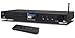 Ocean Digital WiFi Internet Component Radio Tuner (430 mm) WR10 FM/ Ethernet Bluetooth Receiver 2.4" Color Display with Digital Output to Connect Hi-Fi System -Black