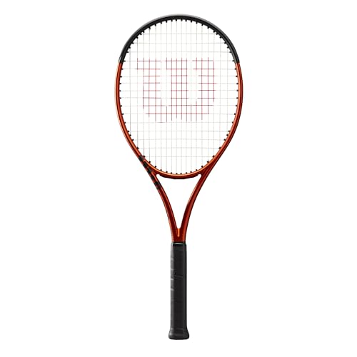 Wilson Burn 100S V5 Unstrung Performance Tennis Racket - Grip Size 1 - 4 1/8