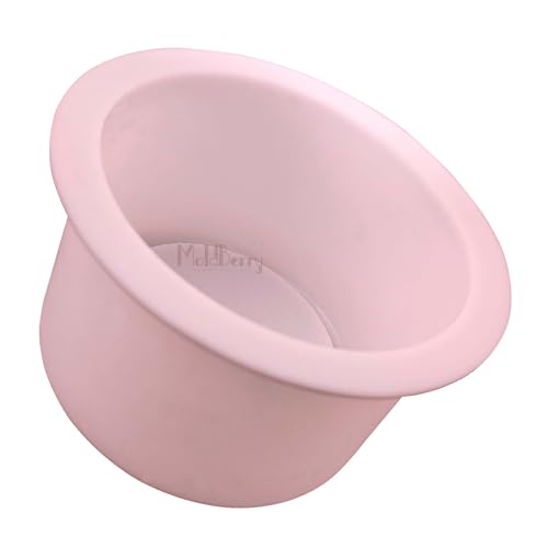 Image of MoldBerry Silicone Round Bento Cake Mold - Non-Stick, Flexible, Reusable Baking Pan for Mini Cakes, Muffins, Desserts, Chocolates - Food Grade Silicone Bakeware (Pack of 1)