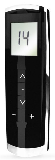 Télécommande automatique chromée Motorline pour piloter 15 moteurs tubulaires de volet