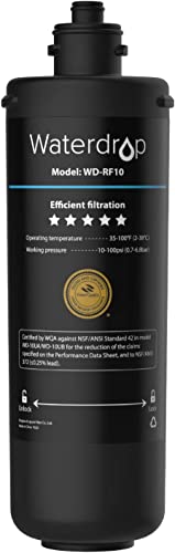 Waterdrop Rf10 Replacement Filter Cartridge For 10Ua/10Ub Under Sink Water Filter, Reduces Lead, Chlorine, Bad Taste & Odor, Nsf/Ansi 42 Certified, 8K Gallons High Capacity #TOP26