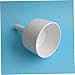 NIYANGLE Buchner Laboratory Filter Funnels Set 2pcs Wide Mouth Filling Funnels 100ml 60ml White for Liquid Transfer in Lab and Industrial Use