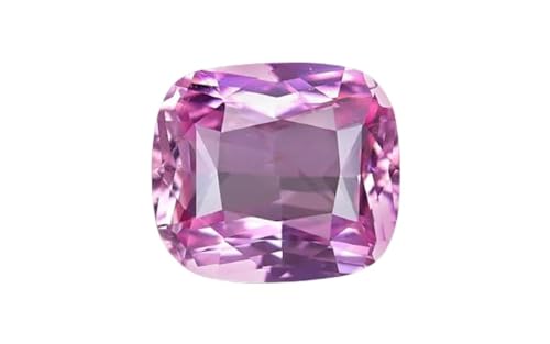 Saphir rose coussin de 9,25 Ratti, une pierre précieuse naturelle et non traitée