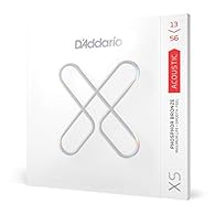 CORROSION-RESISTANT, EXTENDED LIFE - XS Phosphor Bronze strings have the longest life of any Dâ€Addario acoustic string, with no fraying, peeling, or tonal dampening, thanks to the ultra-thin XS film coating WARM, BALANCED TONE - Phosphor Bronze wrap...