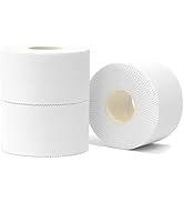 (3 Pack) Lobtery White Athletic Tape (1.5" x 10yds)Breathable type Very Strong Athletic Tape No S...