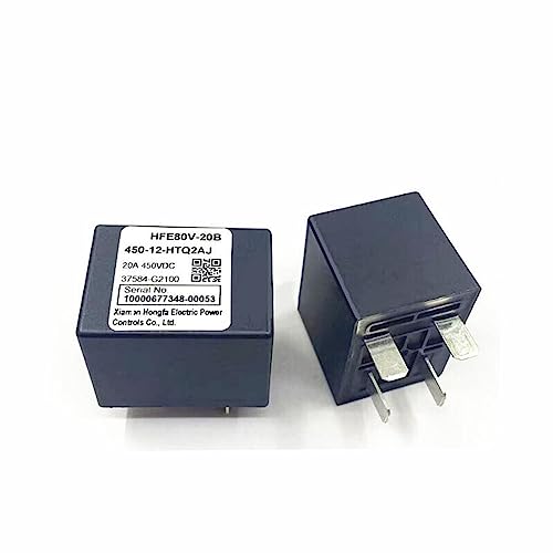 Relais 12V HFE80V-20B/450-12-HTQ2AJ pour système solaire autonome et conversion d'énergie
