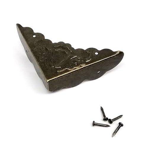 �A���e�B�[�N�^�J���S�[���f���R�[�i�[�v���e�N�^�[12�� - �W���G���[�`�F�X�g�A���C���M�t�g�{�b�N�X�A�ؐ��P�[�X�p�l�W�t�������J�o�[(Type H antique brass)