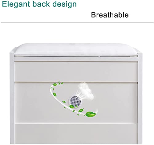 Banc pour la maison confortable en cuir avec armoire à chaussures