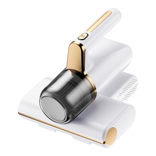 AIMALL Wireless Handheld Mite Remover with UV Purple Light – USB Type-C Rechargeable Dust Vacuum Cleaner for Bed, Sofa, Mattress, Fabric, and Pet Hair Removal