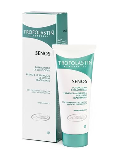 Trofolastin - Reafirmante De Senos -Crema Antiestrías Para Senos, Restructura Y Tensa La Piel - Con Centella Asiática- 75 Ml Trofolastin - Reafirmante De Senos -Crema Antiestrías Para Senos, Restructura Y Tensa La Piel - Con Centella Asiática- 75 Ml