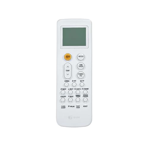 Image of 7SEVEN Compatible with O General Inverter Ac Remote Original AR-RRA2E Model 252 Suitable Split Air Conditioner ASGG24CETA-B and Ensure Genuine Remotes Replicate Exactly