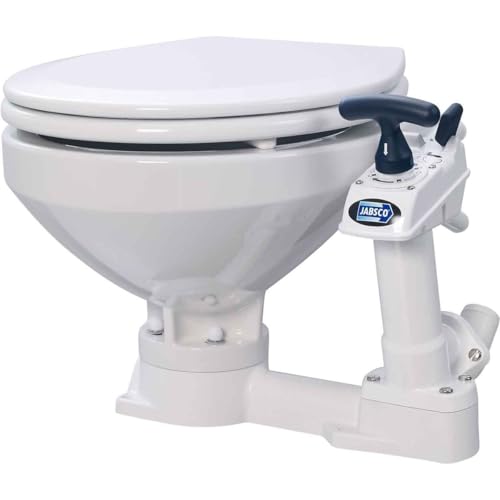 Jabsco Manual Marine Toilet - Regular Bowl