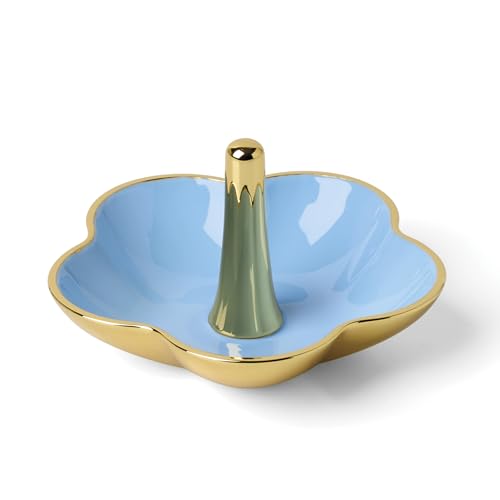 kate spade new york Make It Pop Metal Ring Dish Blue