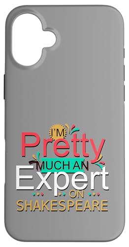 Pretty Much Expert Shakespeare ���[�����X�ȃ~�[�� �X�}�z�P�[�X iPhone 16 Plus �p