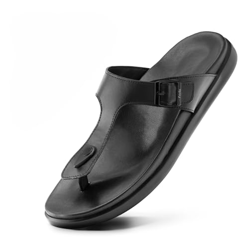 Image of Frido Cloud Comfort Sandal For Men | Soft Ortho Care Arch Support for Pain Relief, Anti-Skid Sole Diabetic & Orthopaedic Footwear With Bounce Back Cushion for All-Day Comfort