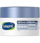 Cetaphil optimal hydration crème de nuit visage, 48g, pour tous types de peau, HydroSensitiv Comp...