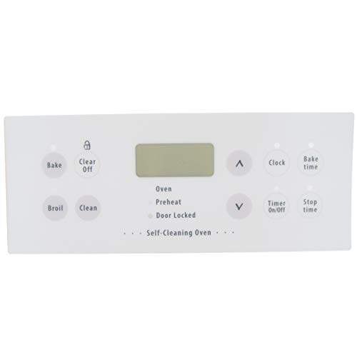 Supplying Demand 316220804 316220817 Range Oven Clock Overlay Replacement