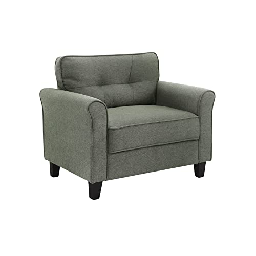 Lifestyle Solutions Hamlin Armchair, Green #TOP5