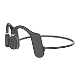 homozy 2020 Novo Osso Condução Sem Fio de Ouvido Open-Ear Headset Sports, Preto