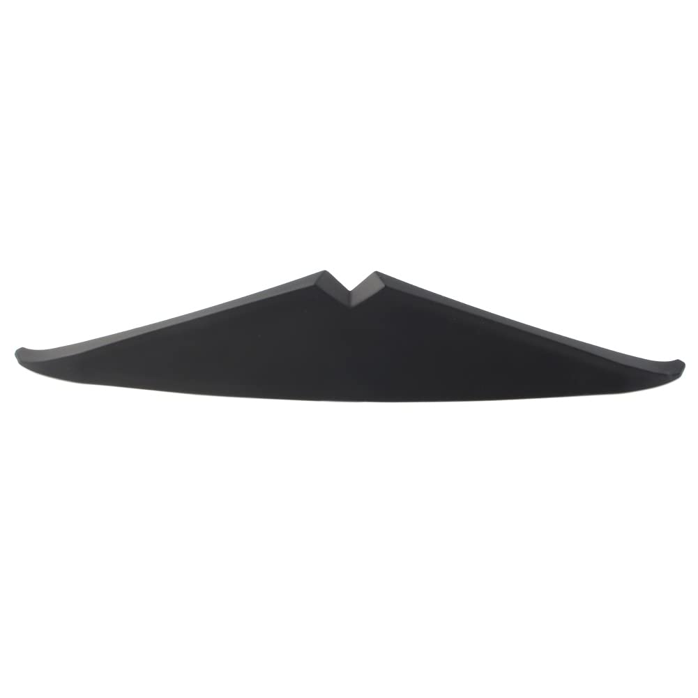 Motorrad ABS Scheinwerfer Scheinwerfer Augenbraue Augenlid Trim Dekoration, for Harley, for Road Glide FLTRX FLTRU Matt Schwarz Augenbrauen