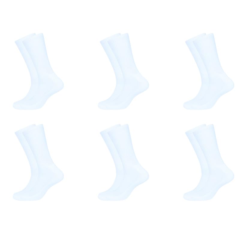 Men's Crew Socks, Pack Of 6