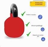 FFitness Klasyczna Kettlebell 20 Kg Piłka Hantle Żeliwny Obciążniki Crossfit Do Treningu W Domu I Na Siłowni Opór Przysiadów Czerwony