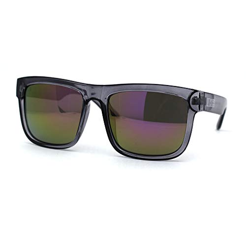 Image of Kush Mens Neon Pop Horn Rim Sport Horned Sunglasses