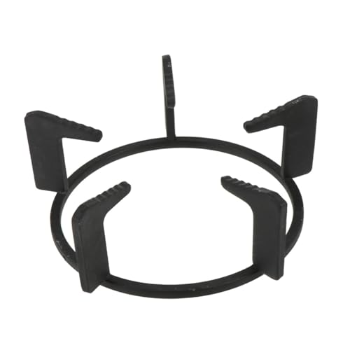 CIYODO Support Fonte pour Cuisinière à Gaz Antidérapant Branches Renforcé pour Casseroles et Woks Accessoire Cuisine Stable