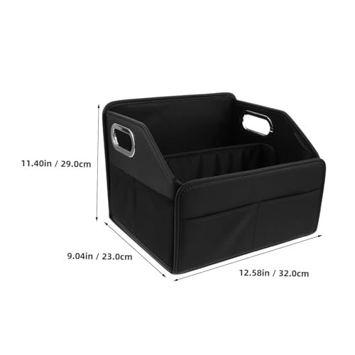 Organisateur de coffre voiture SUV rangement pliable compartiments - 3