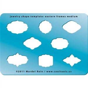 Cool Tools - Jewelry Shape Template - Eastern Frames Medium